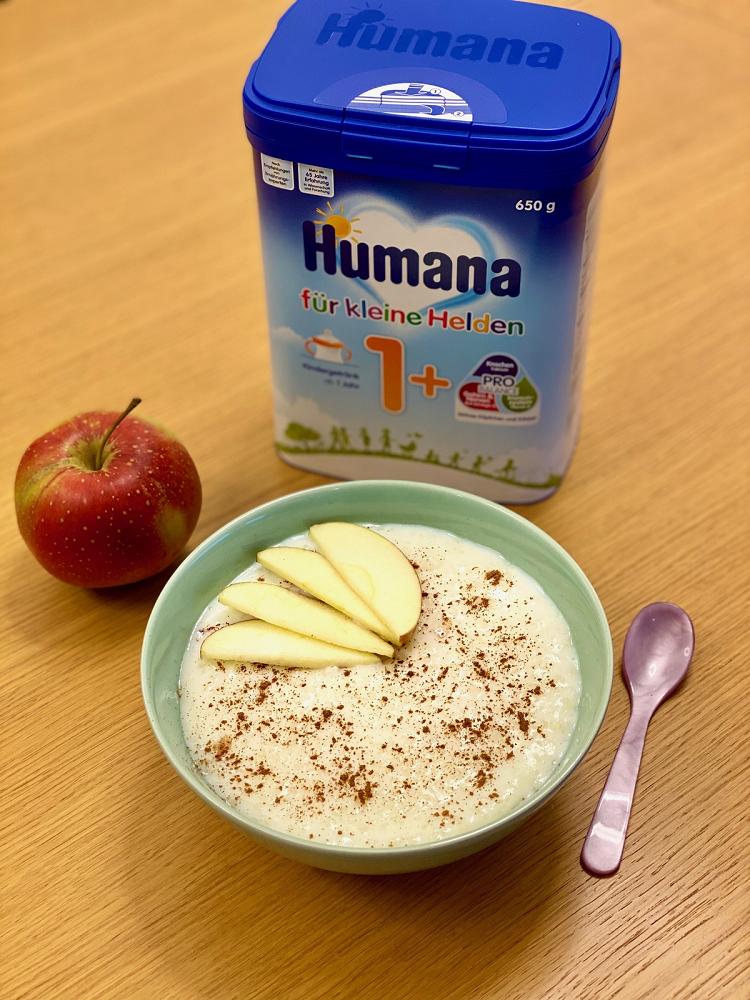 Humana Rezept Apfel-Zimt-Milchreis